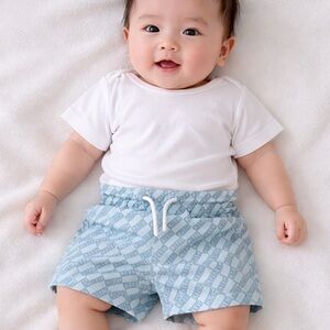 Kith Kids Light Blue Swim Trunks Size 0-3 Months
